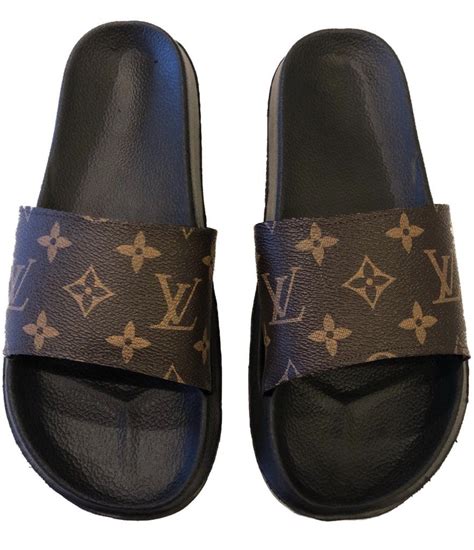 fake louis vuitton men slides|Louis Vuitton slip ons.